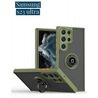 DZ/Чехол на Samsung Galaxy S23 Ultra Самсунг Галакси С23 Ультра зеленый