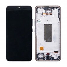 Дисплей для Samsung Galaxy A34 5G A346B модуль с рамкой Черный - OR (SP)