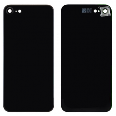 Задняя крышка для iPhone 8 Black черная (со стеклом камеры)