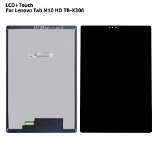 Дисплей для Lenovo Tab M10 HD 2nd Gen10.1" (TB-X306F) в сборе с тачскрином Черный