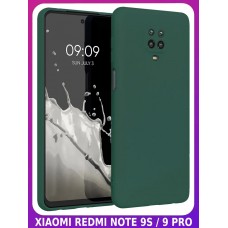 BRICASE / Тёмно-зеленый Soft Touch чехол класса Премиум для XIAOMI REDMI NOTE 9 PRO / 9S / 9 PRO MAX / POCO M2 PRO