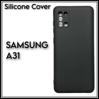Черный чехол накладка, защитный бампер на телефон Samsung Galaxy А31
