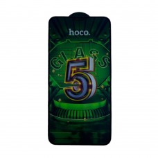 Защитное стекло для iPhone X/ iPhone XS/ iPhone 11 Pro черное HOCO 5D (G12)
