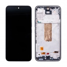 Дисплей для Samsung Galaxy A54 5G A546E модуль с рамкой Черный - (OLED)
