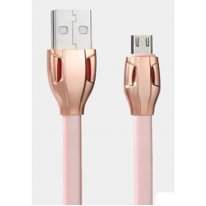 Кабель USB - Micro USB Remax RC-035m Laser (1м) розовый