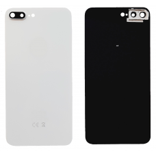 Задняя крышка для iPhone 8 Plus White белая CE (со стеклом камеры)