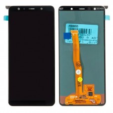 Дисплей для Samsung Galaxy A7 2018 A750F в сборе с тачскрином Черный - (In-Cell)