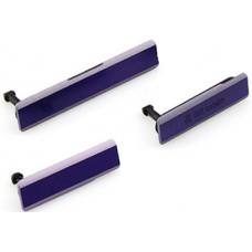 Заглушки в комплекте для Sony Xperia Z1 (C6903) фиолетовые