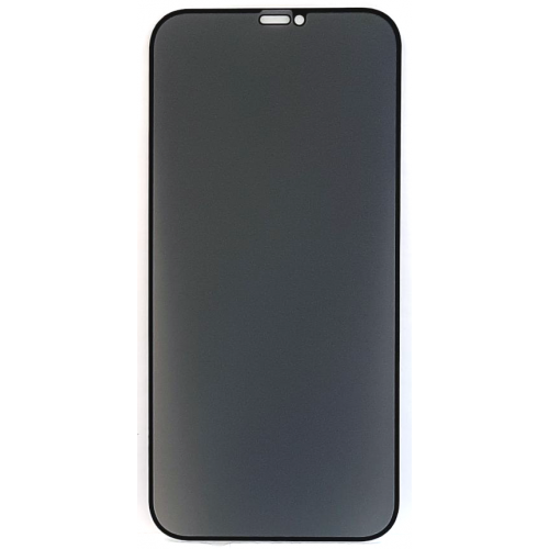 Защитное стекло для iPhone 12 Pro Max антишпион черное Privacy