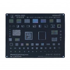 Трафарет BGA Mega-Idea для iPhone 12/ 12 Pro/ 12 Pro Max/ 12 Mini (BZ33)