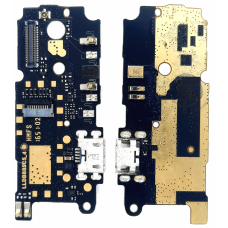 Шлейф/ Плата зарядки/ Системный разъем/ Микрофон для Xiaomi Redmi Note 4 (64gb) (узкий коннектор) OR