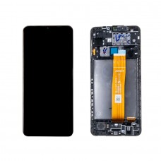 Дисплей для Samsung Galaxy A12 A125F модуль Черный - OR (SP)