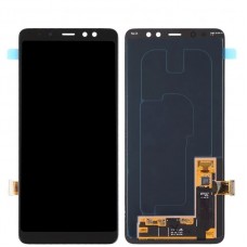 Дисплей для Samsung Galaxy A8 Plus 2018 A730F в сборе с тачскрином Черный - (In-Cell)