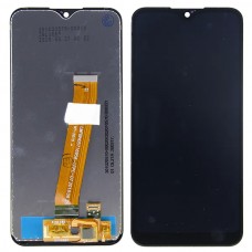 Дисплей для Samsung Galaxy A01 A015F в сборе с тачскрином Черный (Узкий коннектор)