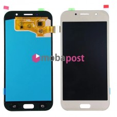 Дисплей для Samsung Galaxy A7 2017 A720F в сборе с тачскрином Золото (OLED)