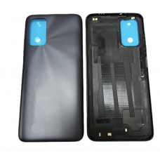 Задняя крышка для Xiaomi Redmi 9T Carbon Gray черная